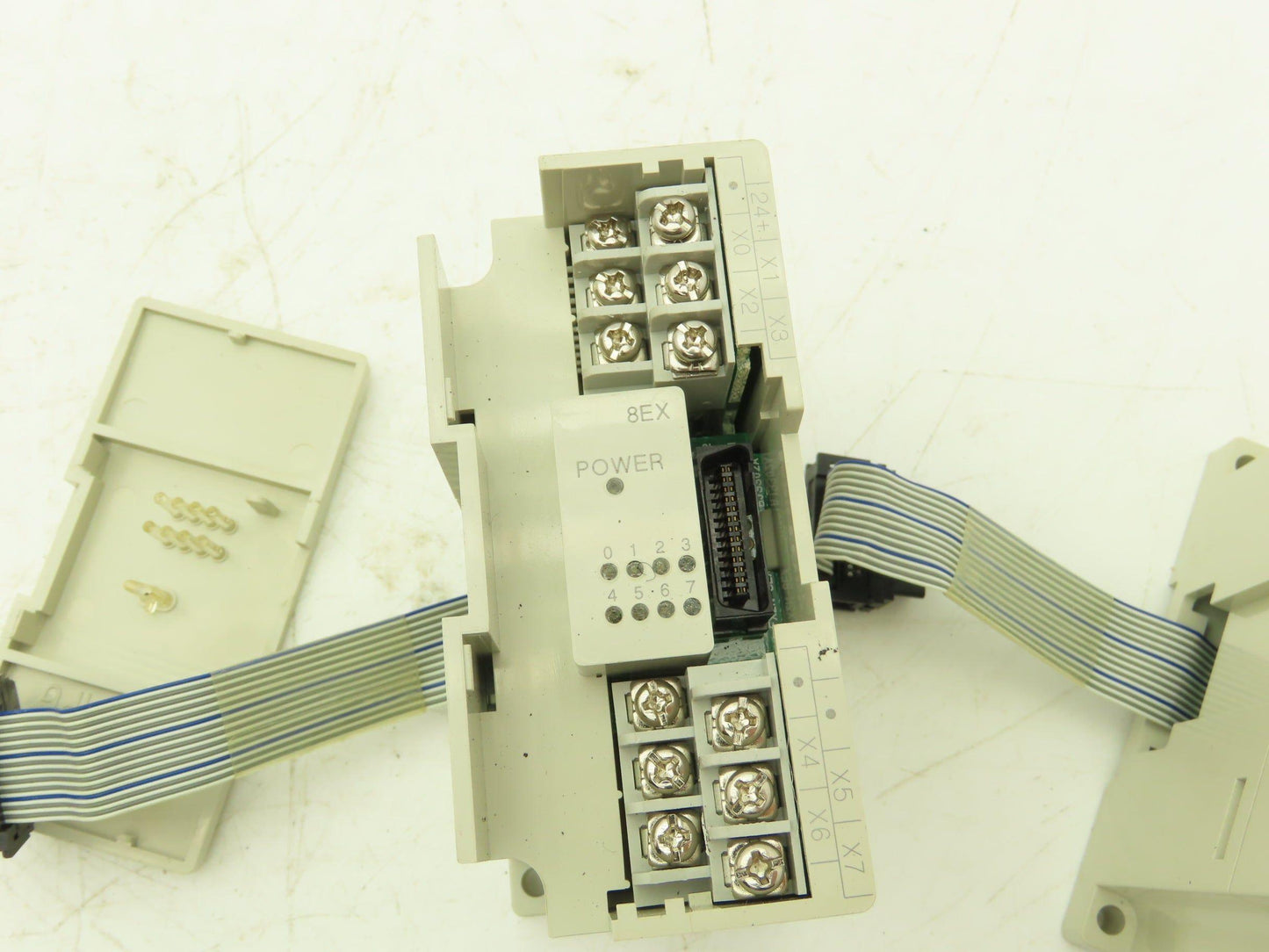 Mitsubishi Electric FX2N-8EX Melsec PLC 8 Point Input Module Expansion Lot of 2