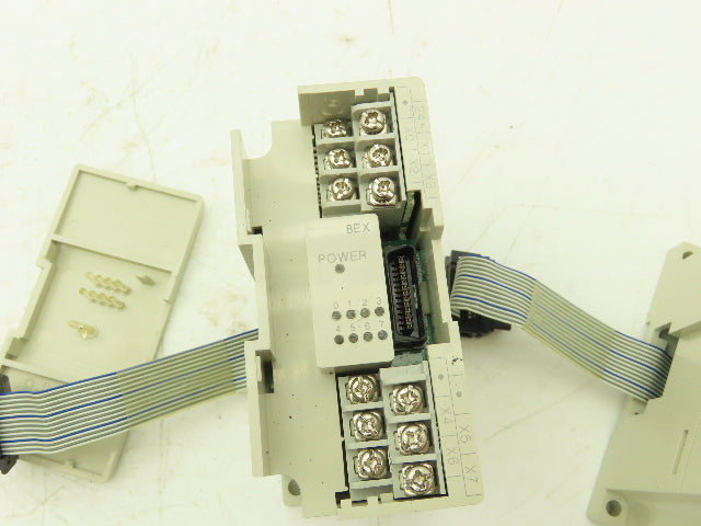 Mitsubishi Electric FX2N-8EX Melsec PLC 8 Point Input Module Expansion Lot of 2