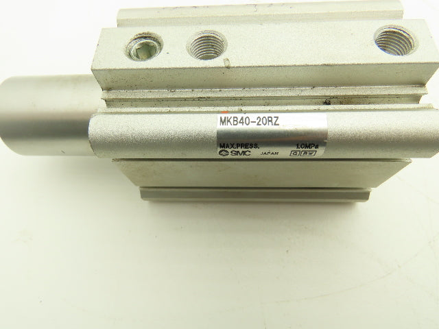 SMC MKB40-20RZ Pneumatic Rotary Clamp Cylinder 40mm Bore 20mm Stroke