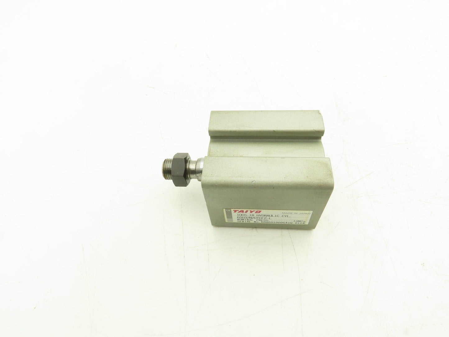 Taiyo 6SD32N20TCF2-L Hydraulic Cylinder 32mm Bore 20mm Stroke 1450psi 100S-1R