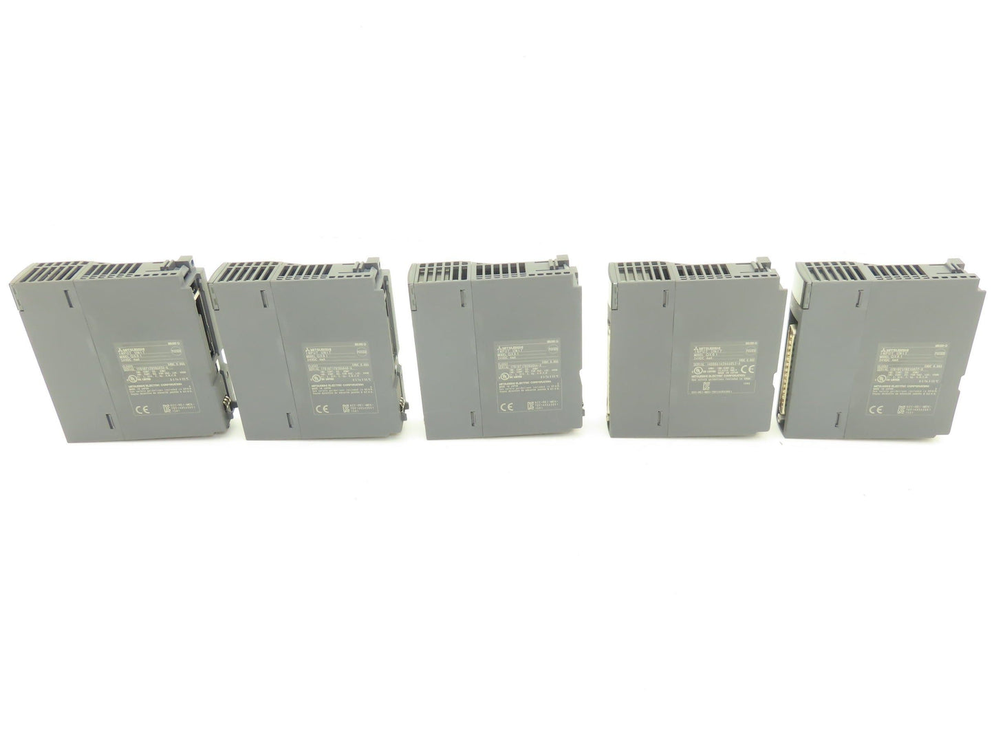 Mitsubishi Electric QX81 Melsec PLC Input Module 24VDC Lot of 5