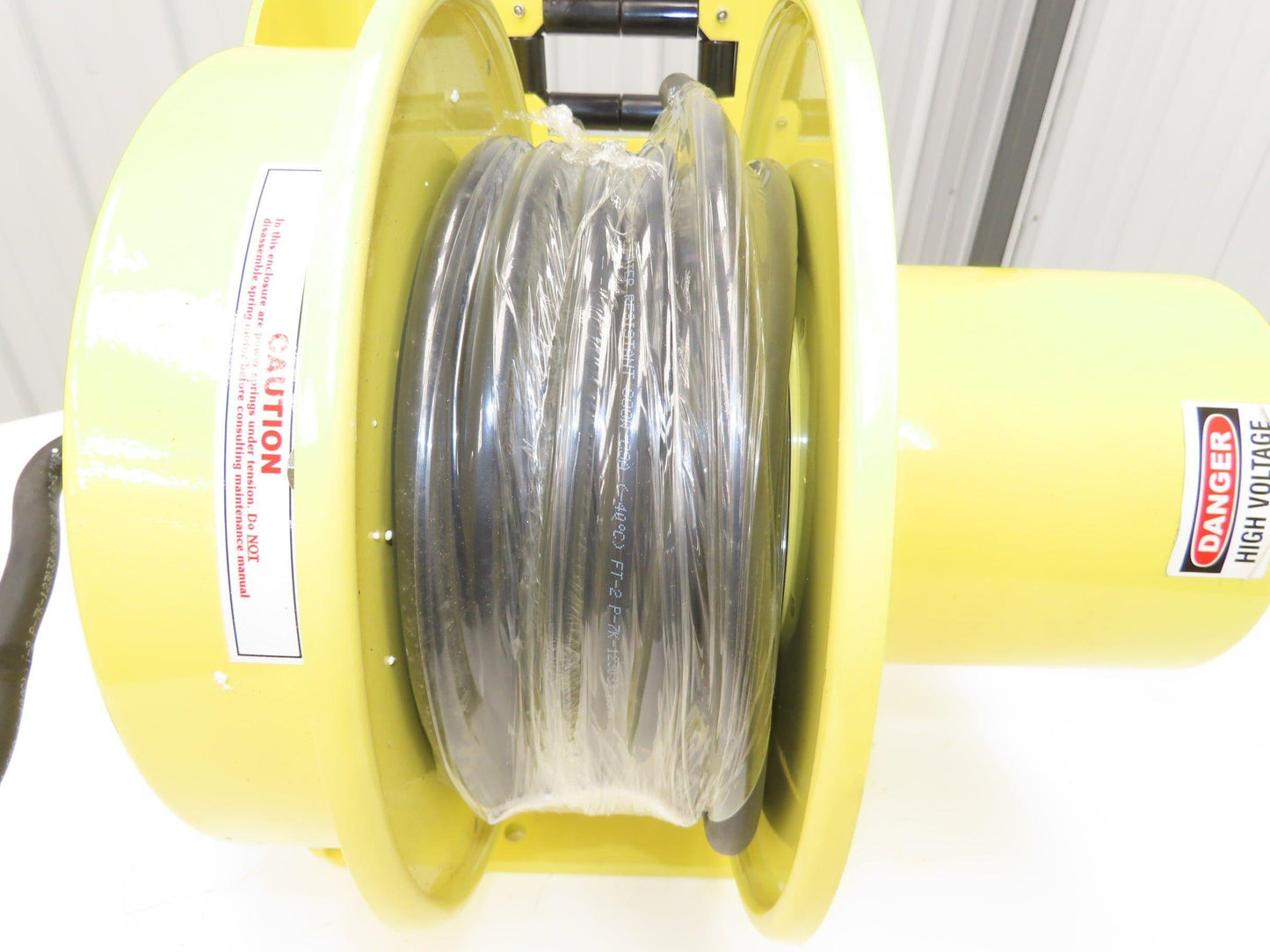 Conductix Wampfler 142160804021 40' Power Cable Spring Reel 10C 16AWG Cord 600V