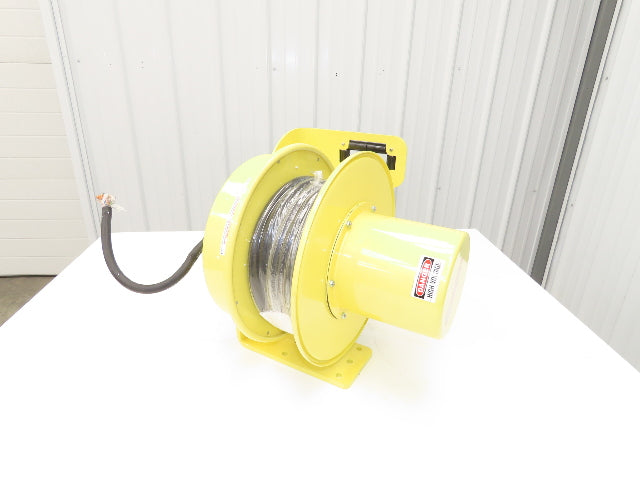 Conductix Wampfler 142160804021 40' Power Cable Spring Reel 10C 16AWG Cord 600V