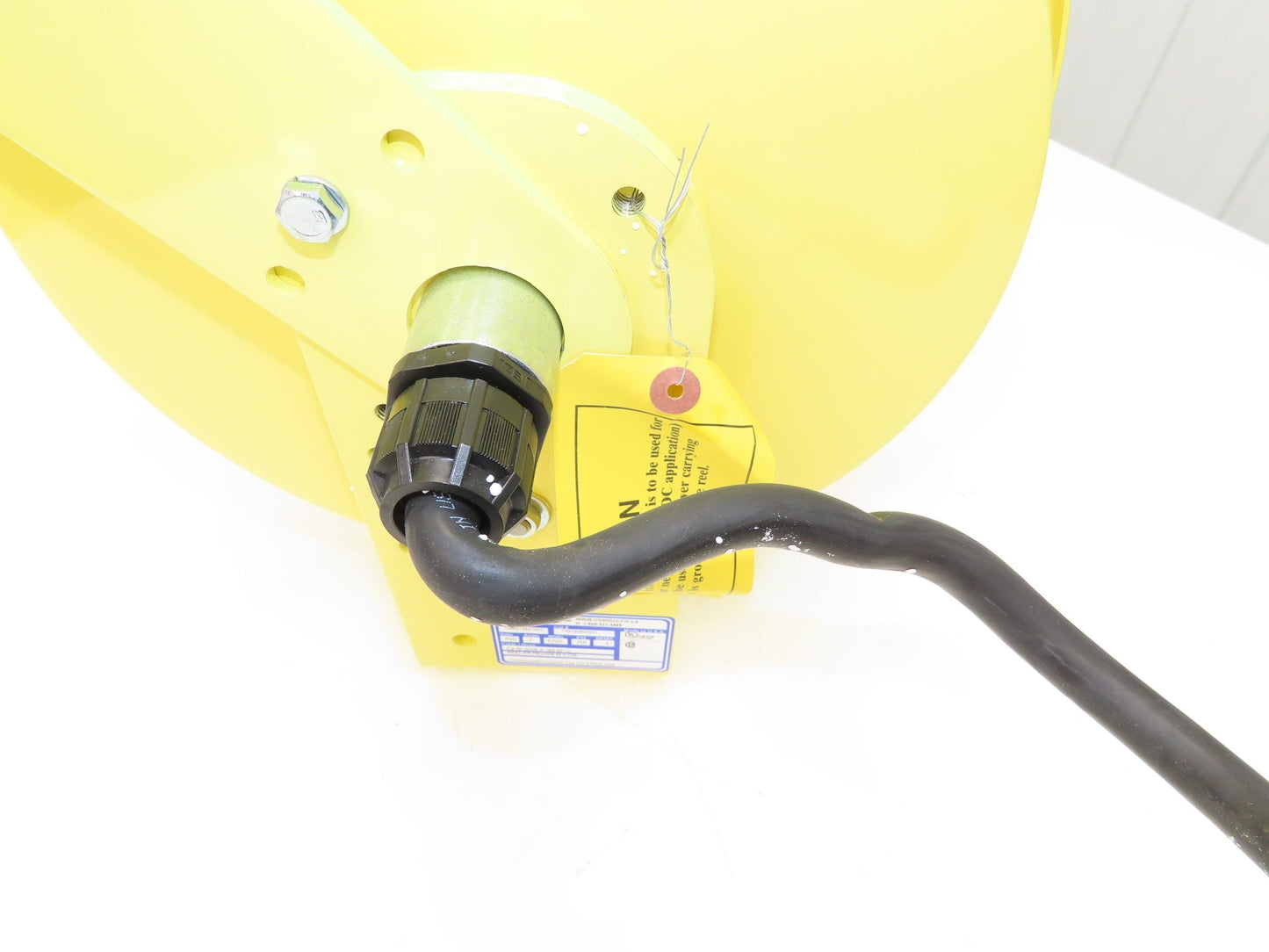 Conductix Wampfler 142160804021 40' Power Cable Spring Reel 10C 16AWG Cord 600V