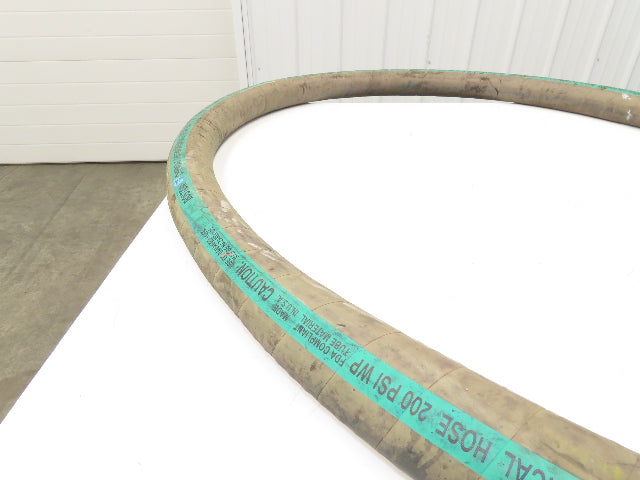 Boston Chemcat 2"ID x 12' Petroleum Chemical Transfer Hose Camlok Ends 200psi