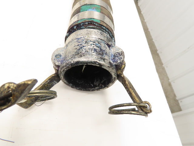 Boston Chemcat 2"ID x 12' Petroleum Chemical Transfer Hose Camlok Ends 200psi