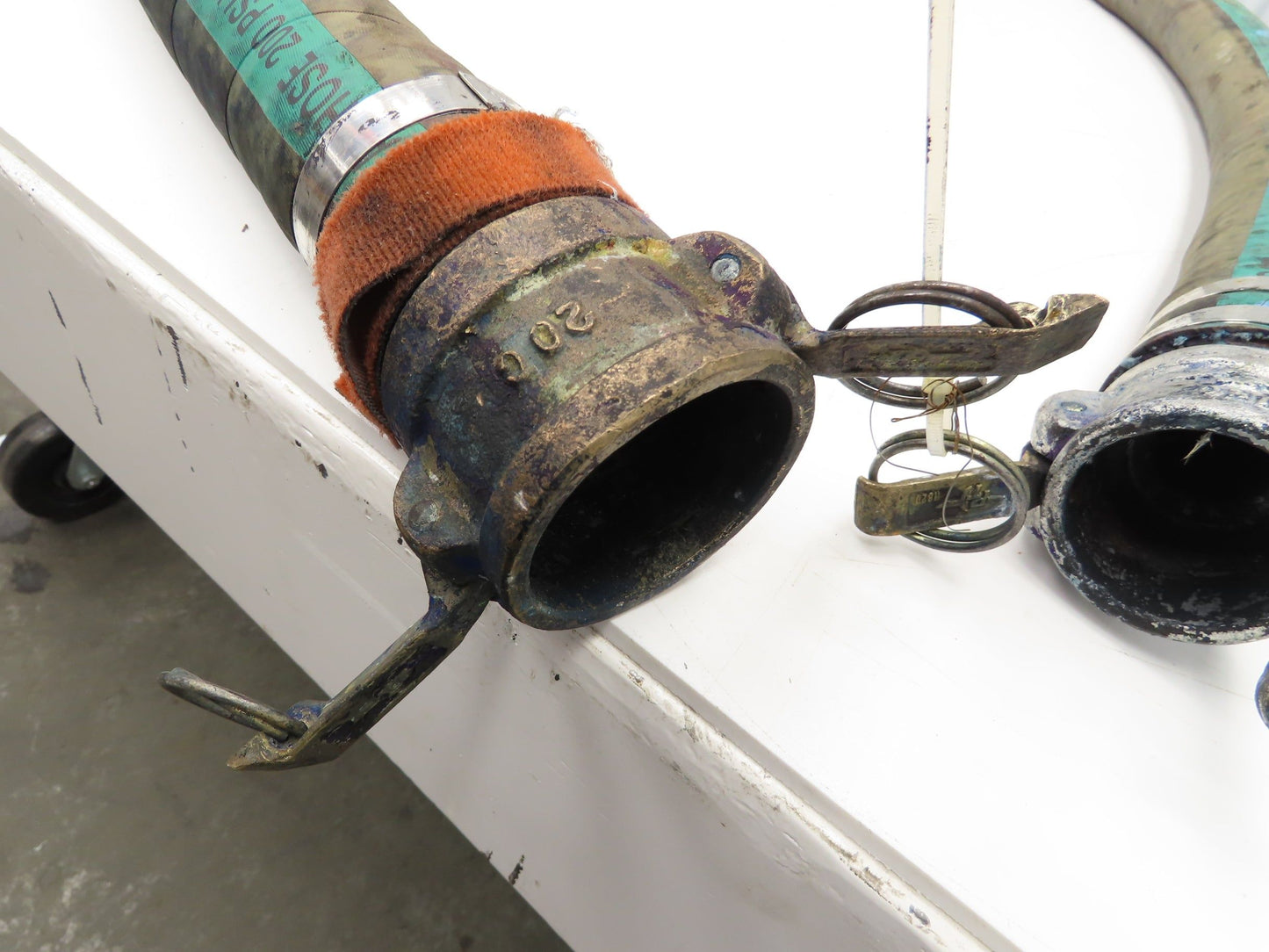 Boston Chemcat 2"ID x 12' Petroleum Chemical Transfer Hose Camlok Ends 200psi