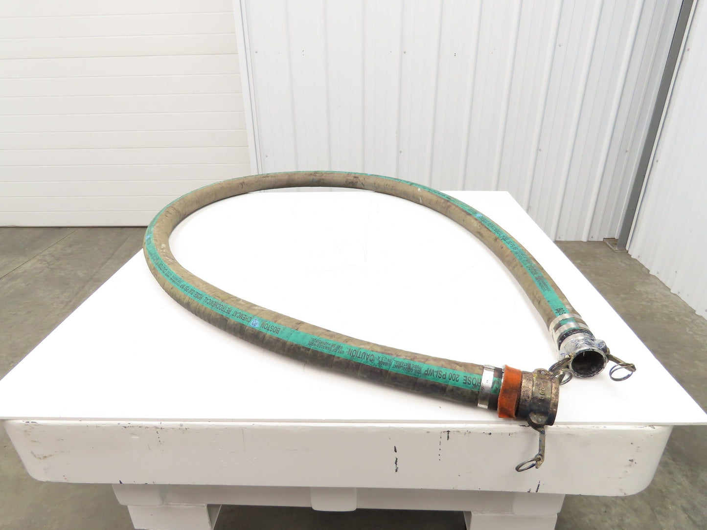 Boston Chemcat 2"ID x 12' Petroleum Chemical Transfer Hose Camlok Ends 200psi