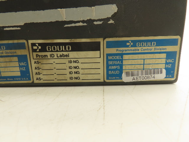 Gould AS-984A-816 PLC Controller I/O Chassis Rack
