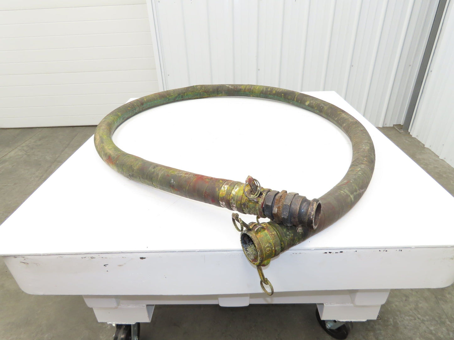 Boston Chemcat 2"ID x 12' Petroleum Chemical Transfer Hose Camlok Ends 200psi