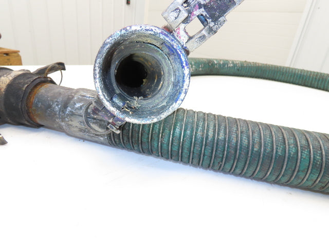 2"ID x 10' Flexible Chemical Transfer Hose Camlok Ends