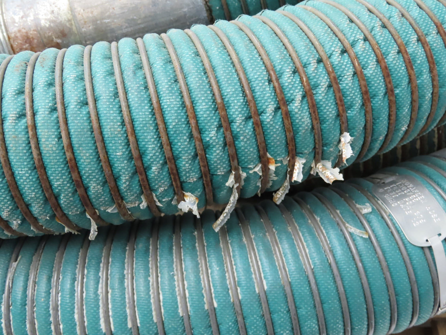 Novaflex Uni-Chem PG250 3"ID x 28' Flexible Chemical Transfer Hose Camlok Ends
