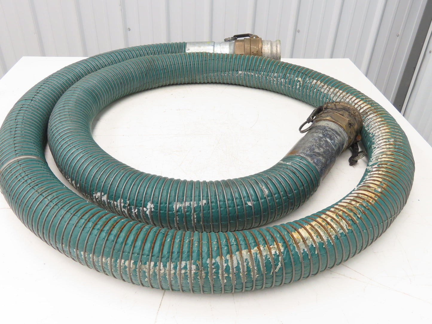 Novaflex Uni-Chem PG250 3"ID x 14' 8" Flexible Chemical Transfer Hose Camlok End