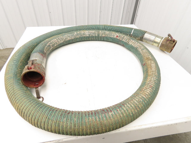 Novaflex Uni-Chem PG250 3"ID x 15' Flexible Chemical Transfer Hose Camlok Ends