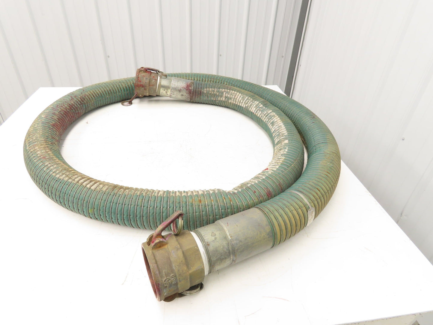 Novaflex Uni-Chem PG250 3"ID x 15' Flexible Chemical Transfer Hose Camlok Ends