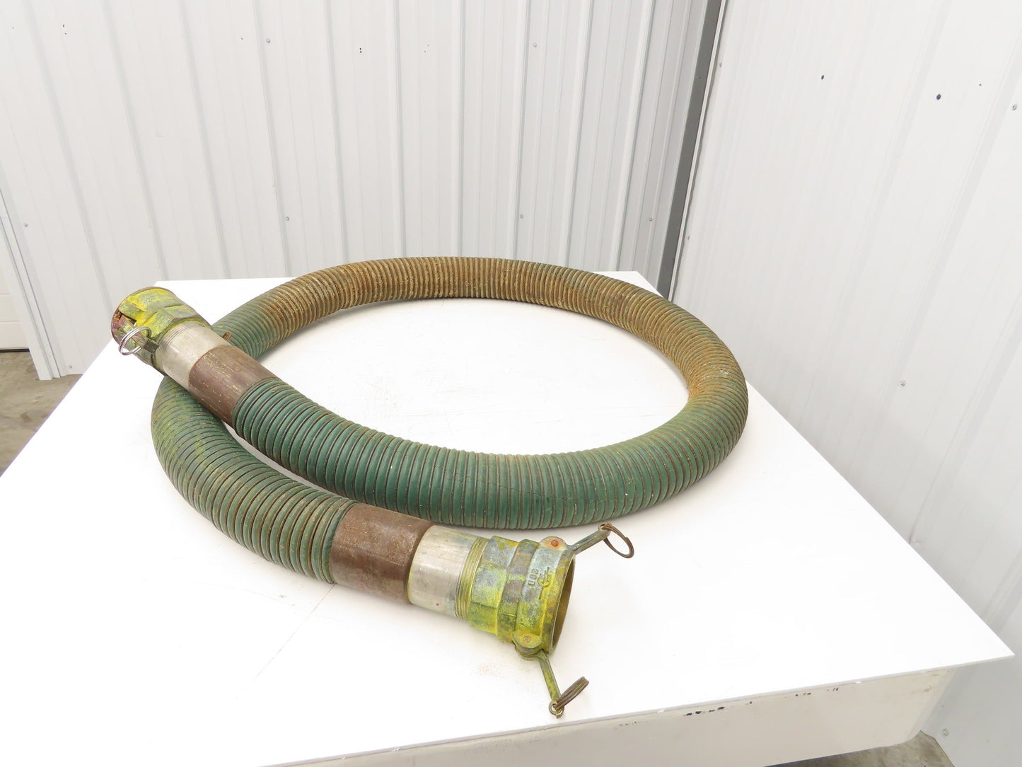 Novaflex Uni-Chem PG250 3"ID x 11' Flexible Chemical Transfer Hose Camlok Ends