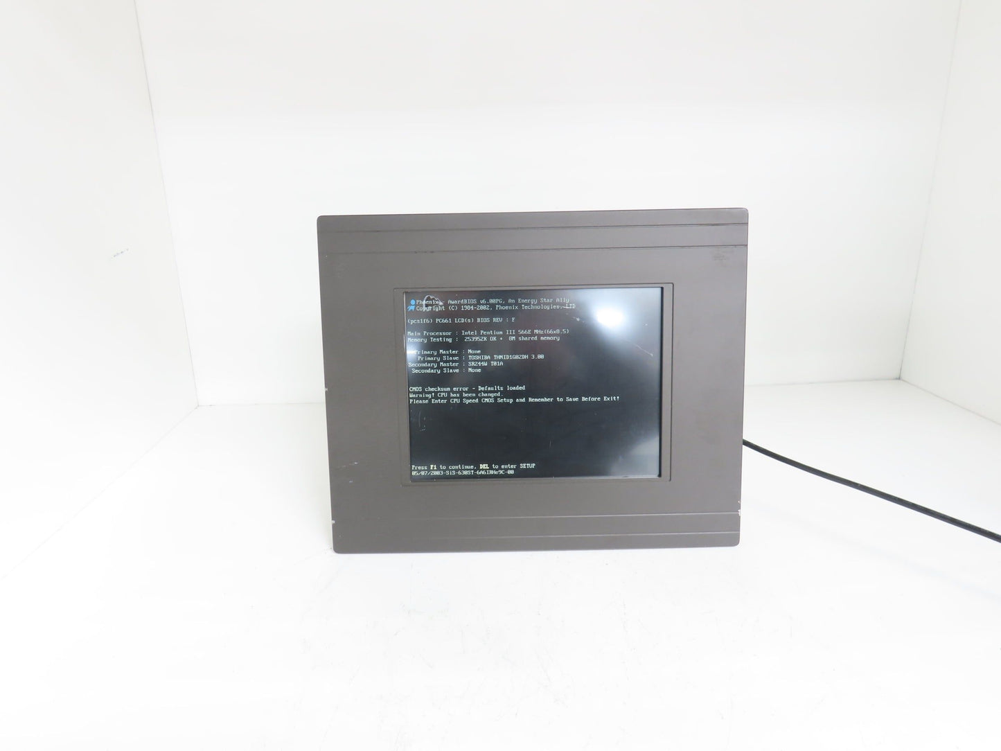 GE Fanuc DisplayPAC-OP Operator interface Panel 12"