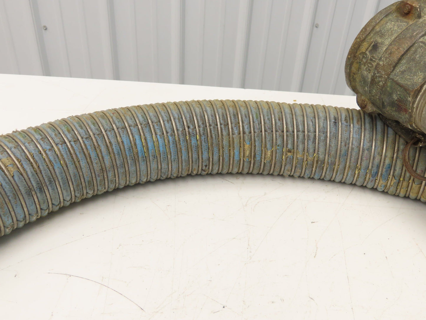 Wilcox 3"ID x 12' Stainless Flexible Chemical Transfer Hose Camlok Ends
