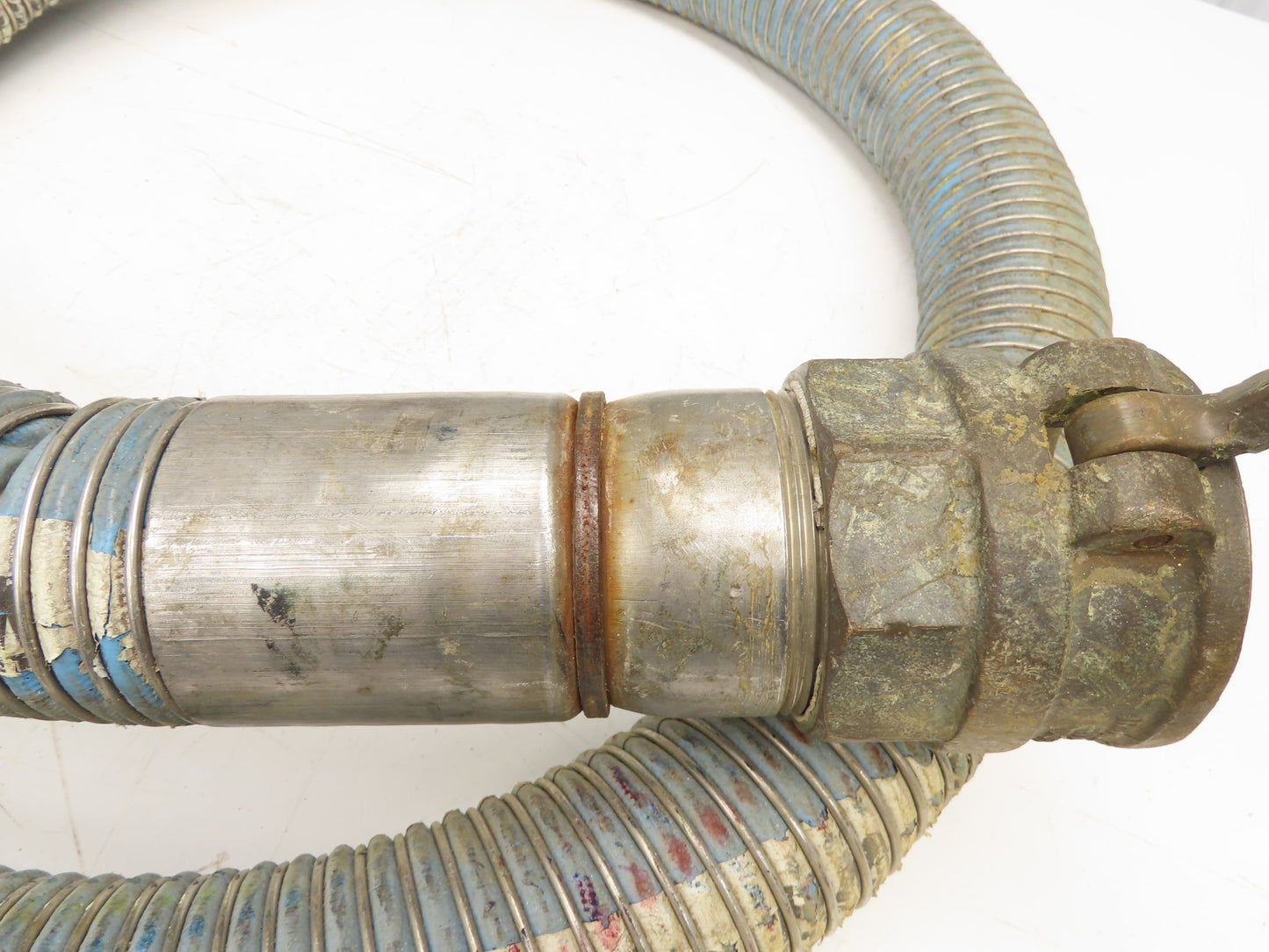 Wilcox 3"ID x 12' Stainless Flexible Chemical Transfer Hose Camlok Ends