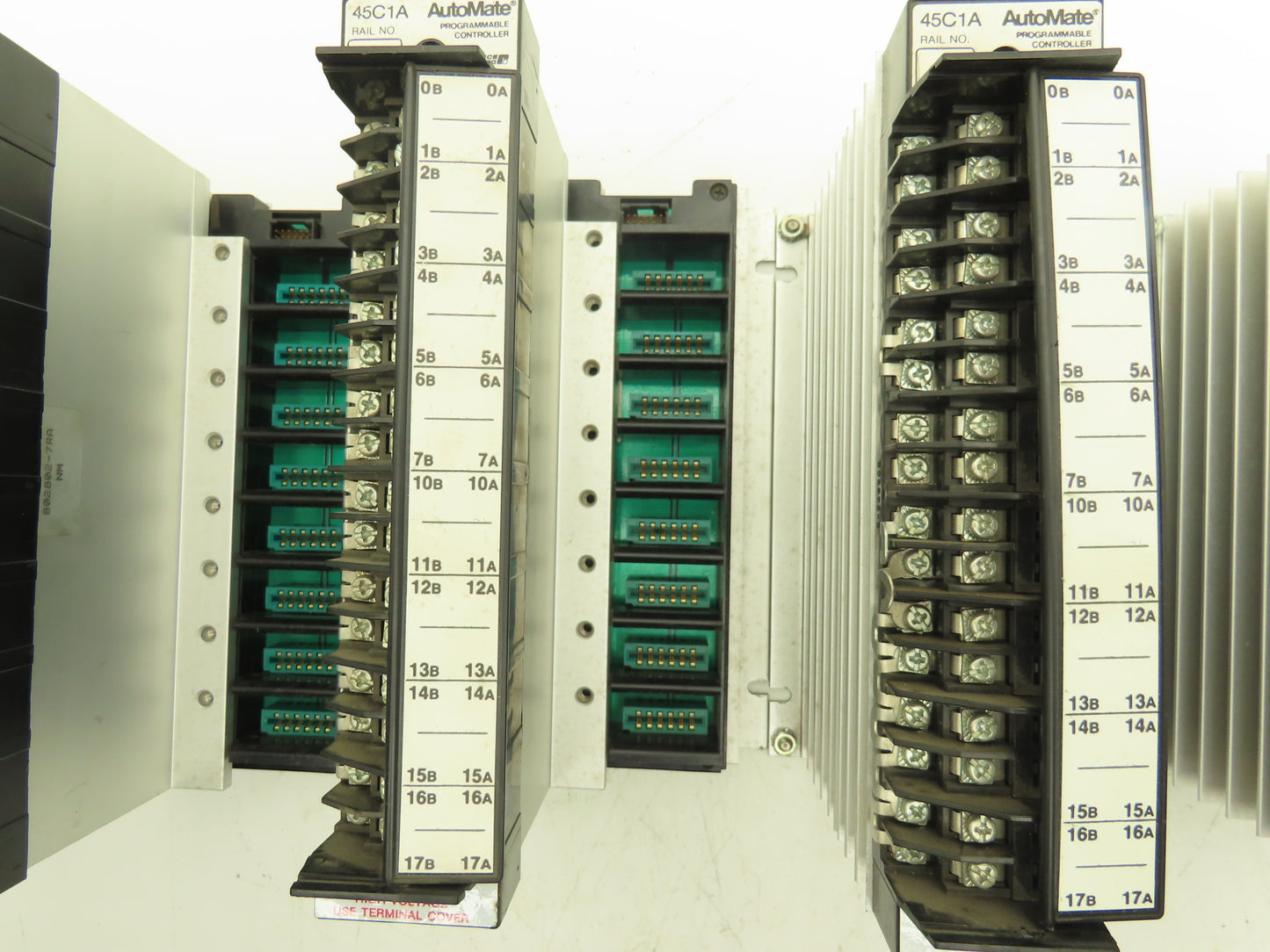 Reliance Electric 45C1A AutoMate Programmable Controller Backplane Rail Lot of 5