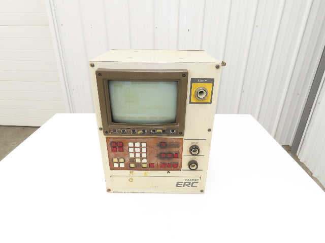 Yasnac JZNC-0P133 Operator Interface with Keyboard and CRT Monitor Panel
