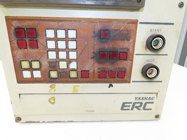 Yasnac JZNC-0P133 Operator Interface with Keyboard and CRT Monitor Panel