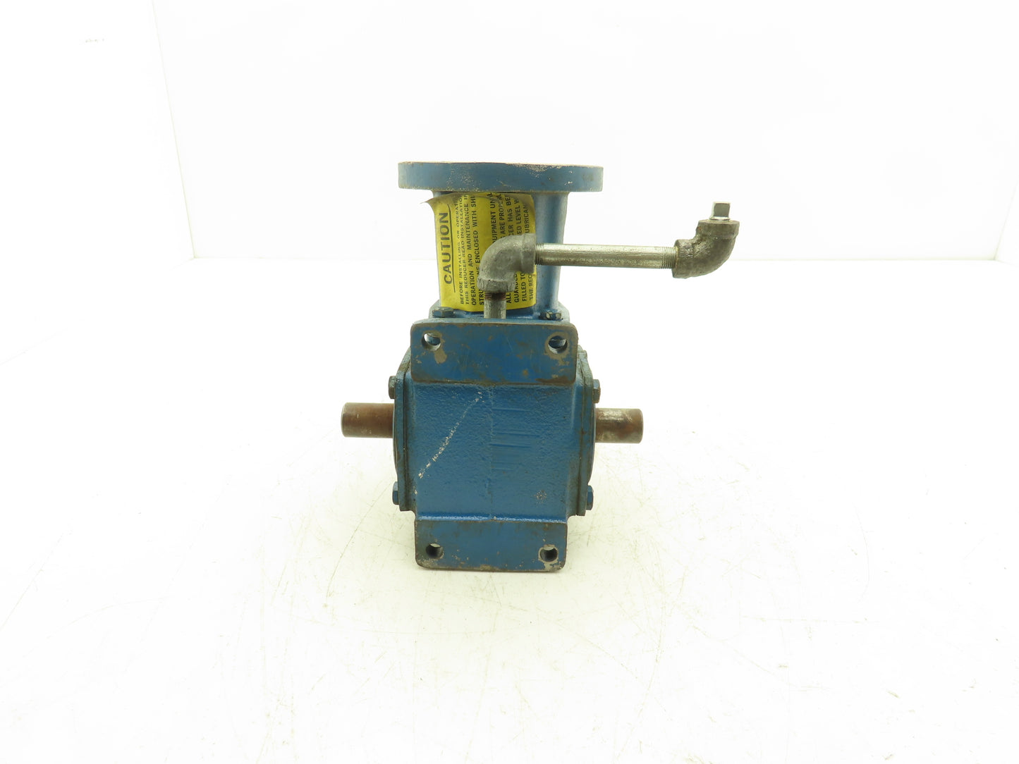 Cone Drive Textron MH015A054-X3 Gearbox 10:1 Reducer 175rpm Dual Shaft 48 Frame
