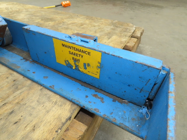 Bishamon Optimus Hydraulic Lift Table 2500lbs 36" Travel 24x48" Top 3Ph