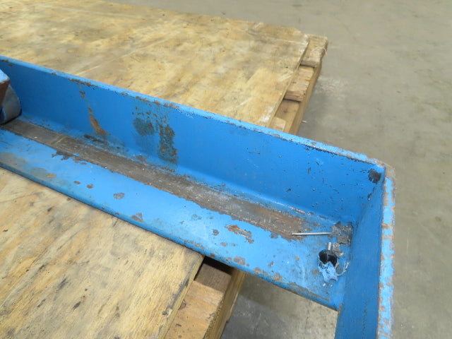 Bishamon Optimus Hydraulic Lift Table 2500lbs 36" Travel 24x48" Top 3Ph