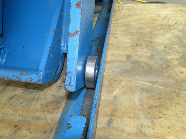 Bishamon Optimus Hydraulic Lift Table 2500lbs 36" Travel 24x48" Top 3Ph