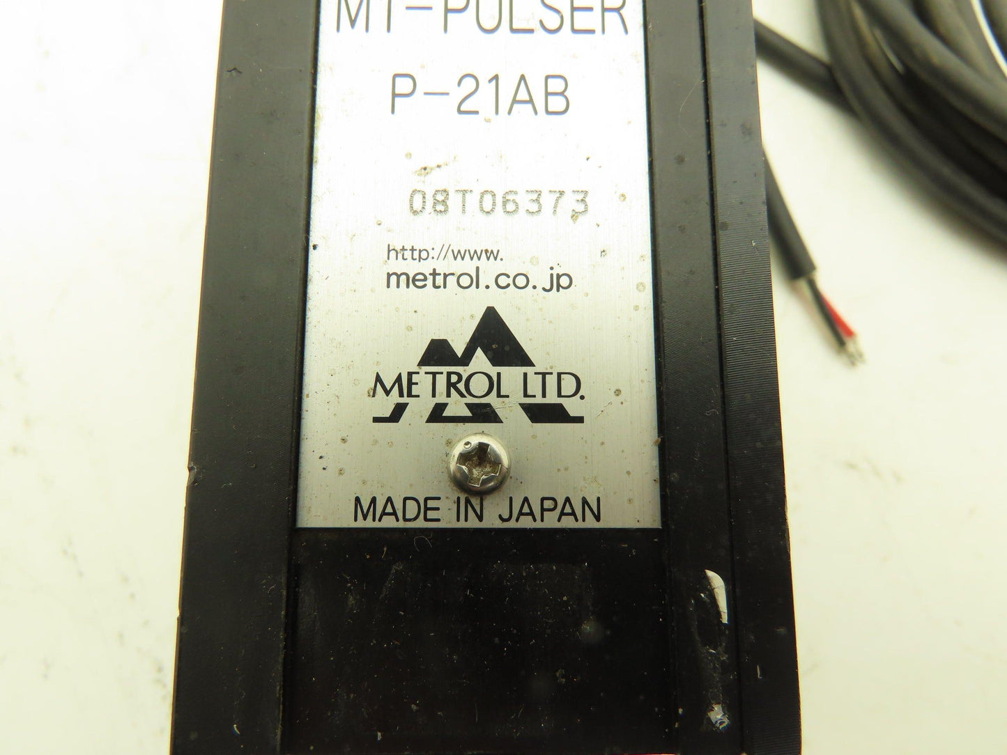 Metrol P-21AB MT-Pulser Switch