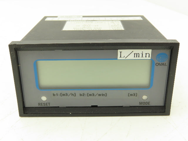 Oval EL0122 Rate Counter Totalizer 120/240VAC 1Ph