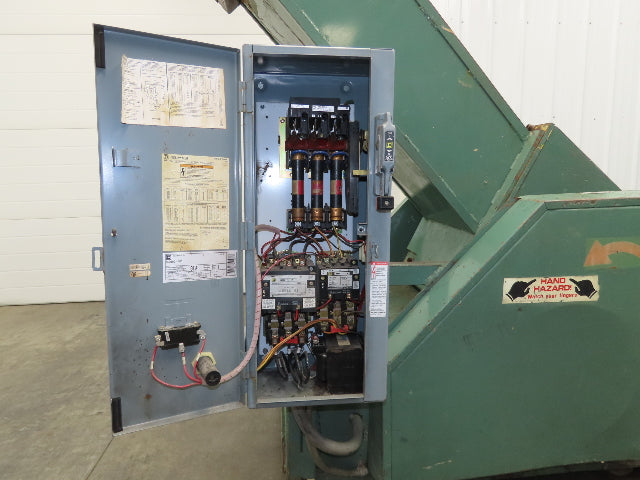 Allsteel 1217 Plastic Granulator Shredder Chipper 12 x 17" 20HP 230/460V 3Ph