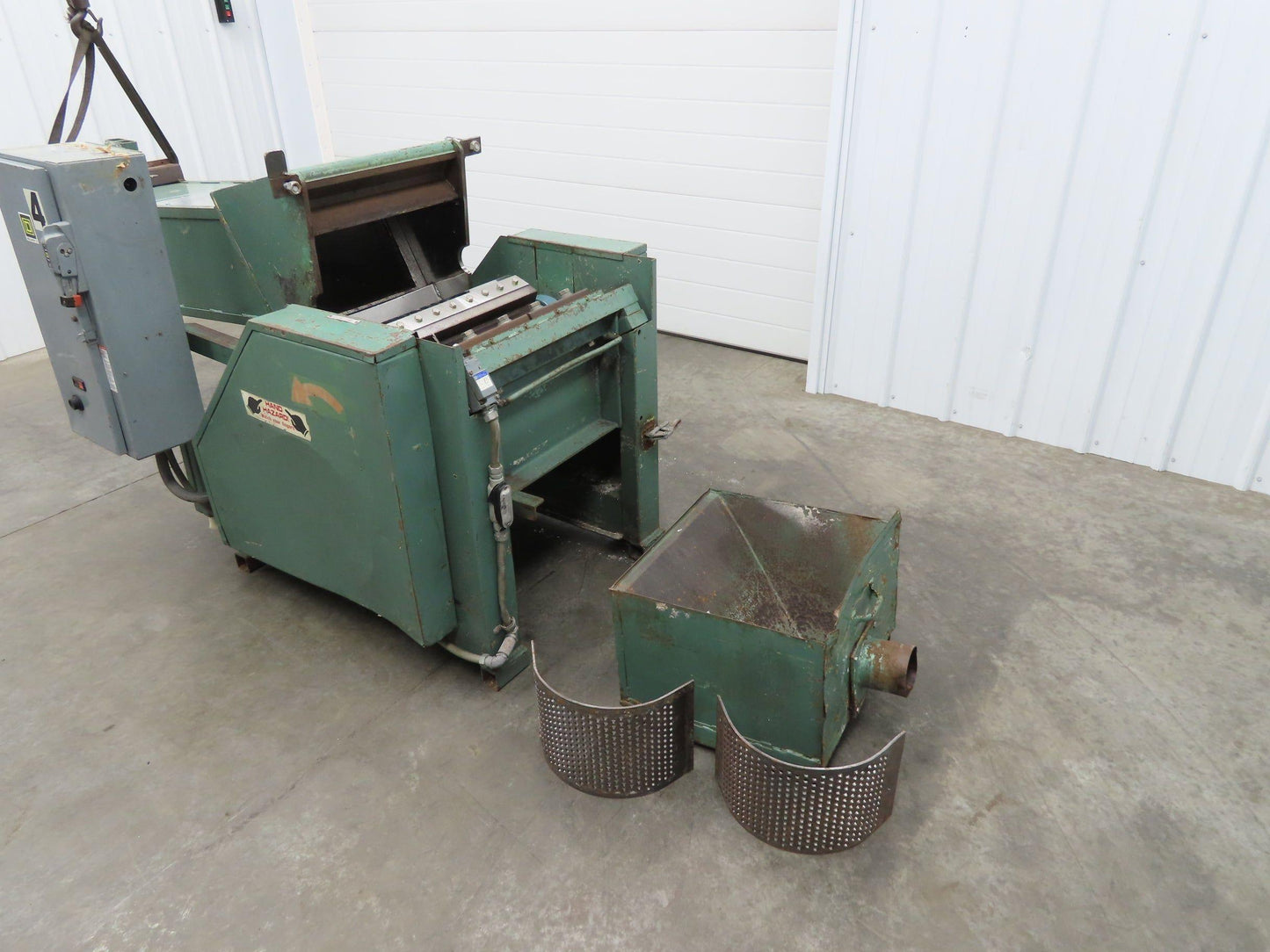 Allsteel 1217 Plastic Granulator Shredder Chipper 12 x 17" 20HP 230/460V 3Ph