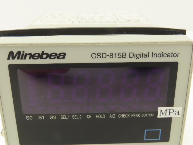 Minebea CSD-815B Digital Indicator For 96x96mm Strain Transducers CC-Link IP65