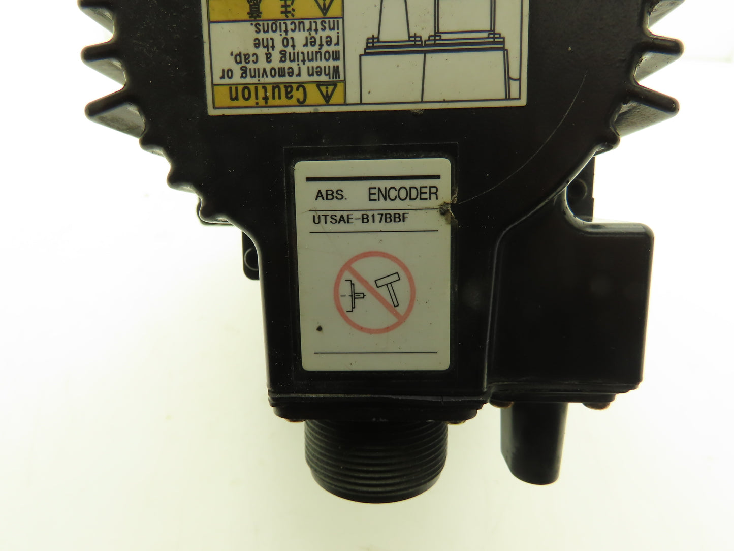 Yaskawa Electric SGMGH-13A2A-YR62 AC Servo Motor 1300W 8.34N-m 1500rpm 200V
