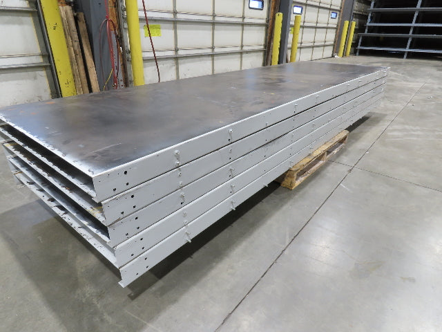 Hytrol FXG Belt Conveyor 43"x 60' White Slider Bed 12' Sections -No Drive