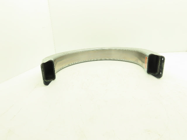 Gortube 1.5"H x 3.3"W Steel Enclosed Flexible Cable/Hose Carrier 3.25"IR 43.75"L