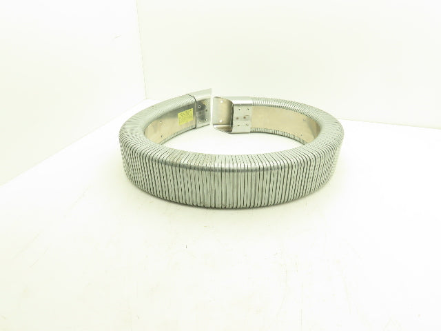 1061493 2"H x 4"W Steel Enclosed Flexible Cable/Hose Carrier 4.5"IR 54.5"L