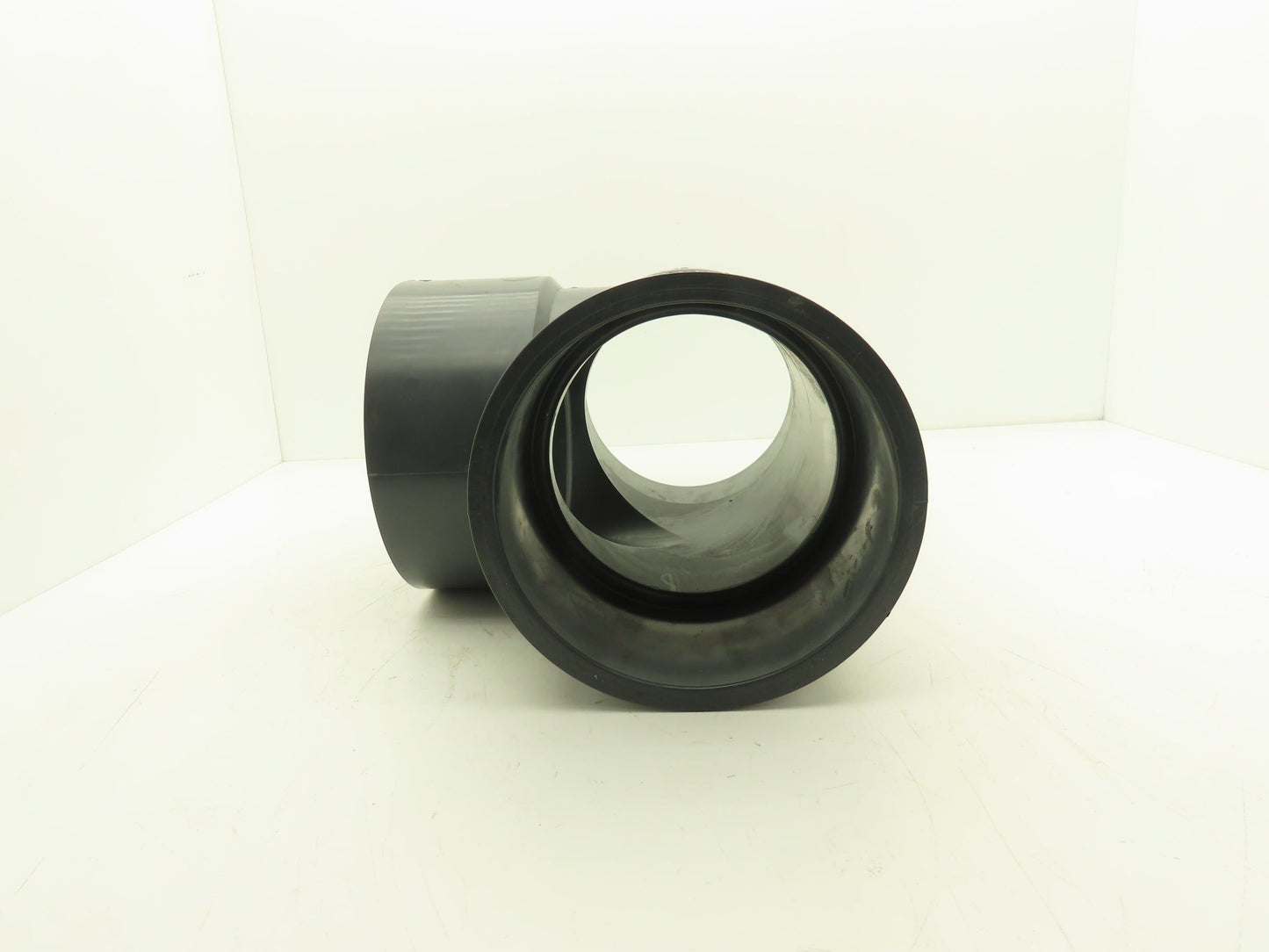 Ipex SCH 80 8" PVC Slip Tee Fitting Schedule 80 Gray ASTM D-2467