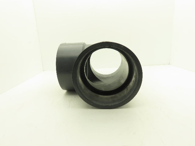Ipex SCH 80 8" PVC Slip Tee Fitting Schedule 80 Gray ASTM D-2467