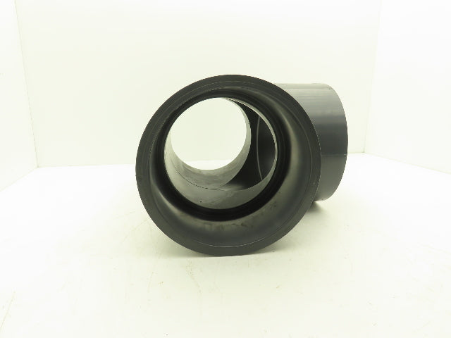 Ipex SCH 80 8" PVC Slip Tee Fitting Schedule 80 Gray ASTM D-2467