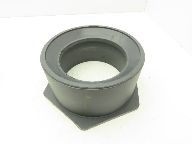 Ipex SCH 80 Reducer Bushing 8x6" + 6x2" PVC Slip Fittings Gray