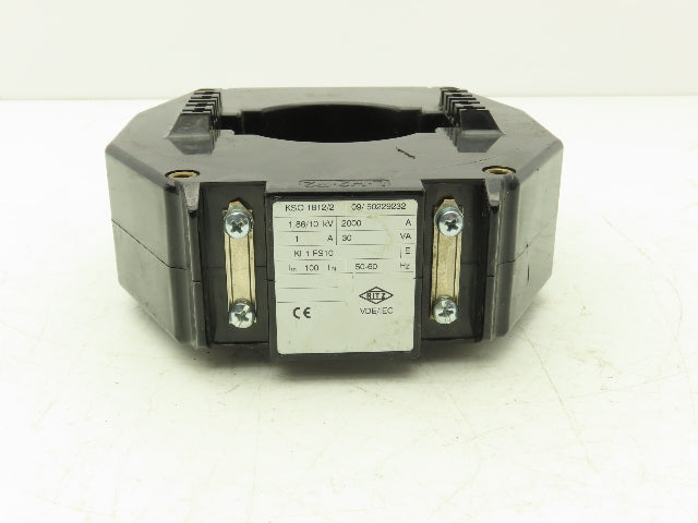 Ritz KSO 1812/2 Current Transformer 1.86/10kV 2000A 1A Kl 1FS10