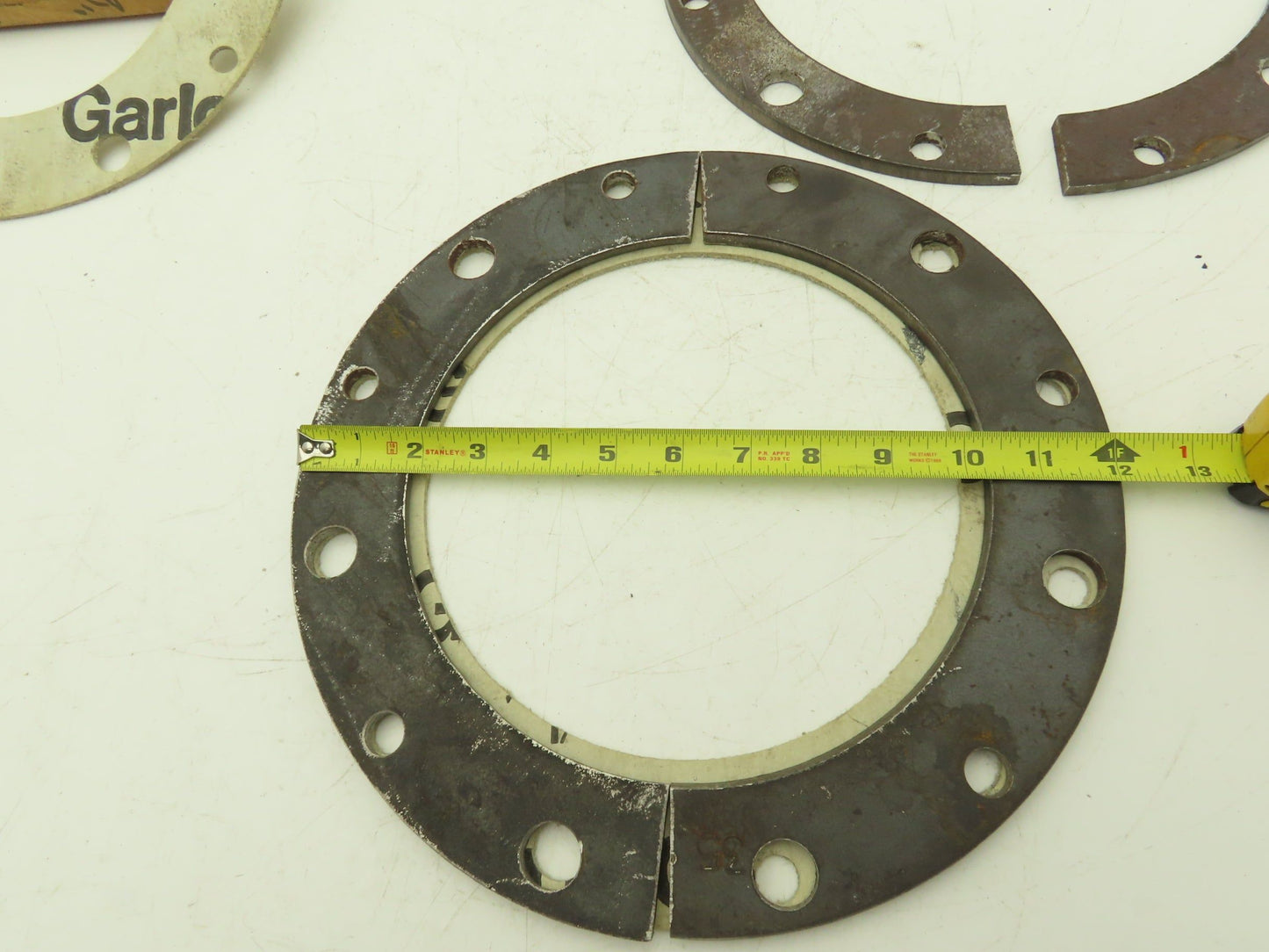 Garlock 7624A86G005 8" Aux Seal Gasket Bushing 12" OD Steel Flanges