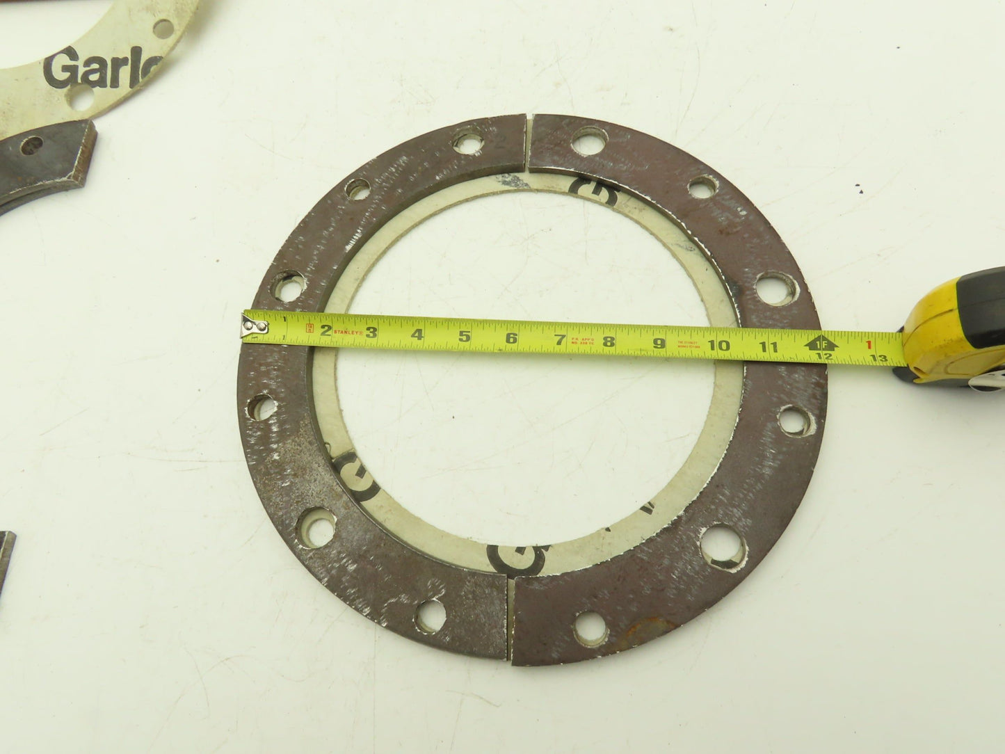 Garlock 7624A86G005 8" Aux Seal Gasket Bushing 12" OD Steel Flanges