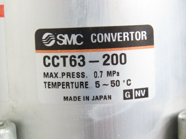 Parker Taiyo SMC PBE3-40 High Power Air-Oil Booster w/Pneumatic-Hyd Converter
