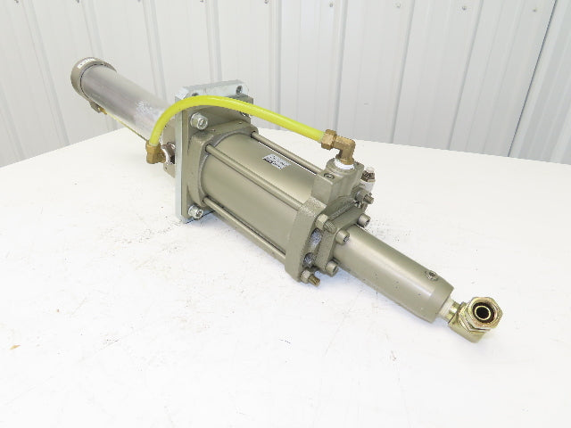 Parker Taiyo SMC PBE3-40 High Power Air-Oil Booster w/Pneumatic-Hyd Converter