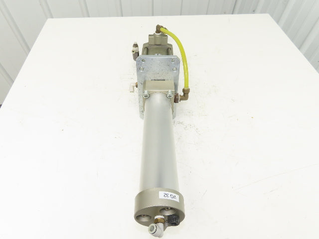 Parker Taiyo SMC PBE3-40 High Power Air-Oil Booster w/Pneumatic-Hyd Converter