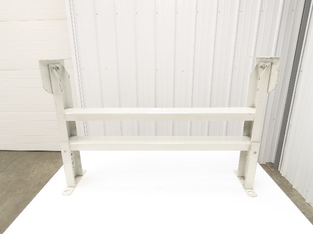 Hytrol HPS-7 37"W Conveyor Leg Stationary Floor Support 25-5/8" to 31-5/8" WHITE